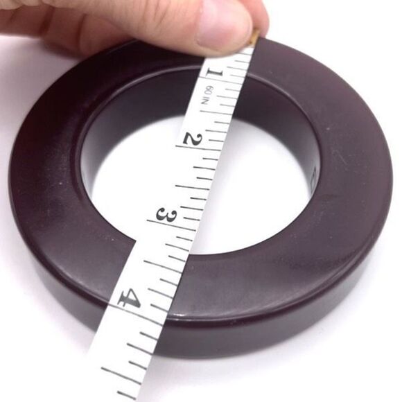 TRADEMARK™ Burch sisters‎ art deco bangle bracelet purple vintage inspired small - Picture 4 of 6